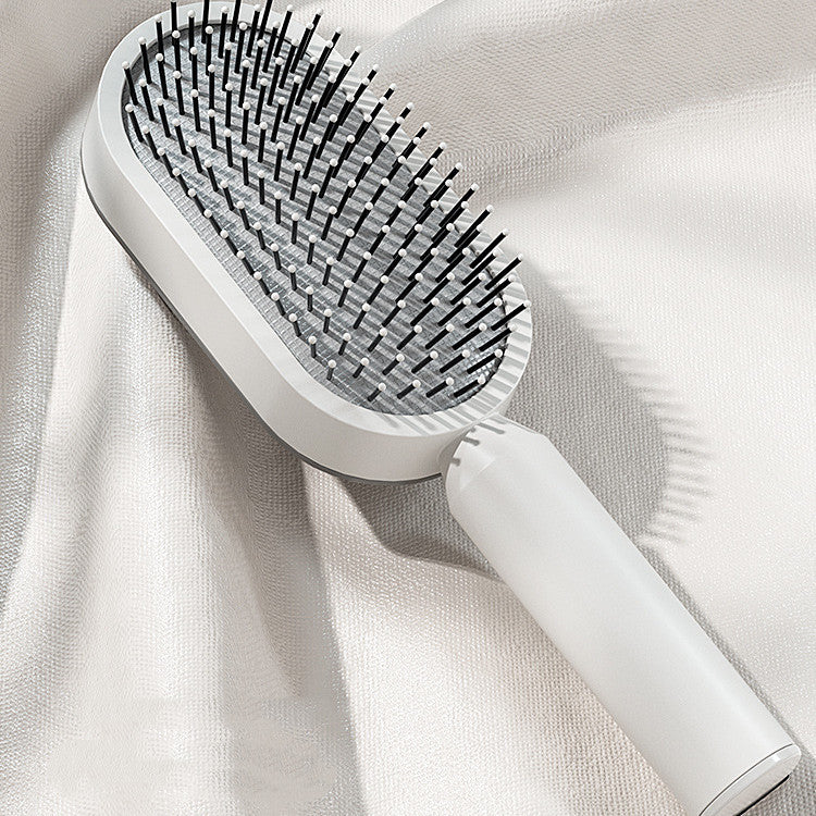 Self-Cleaning Hair Brush – Easy Cleaning & Scalp Massage