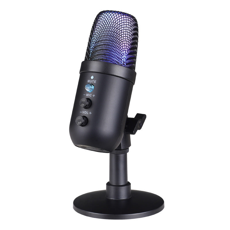 USB RGB Microphone – Perfect for Gaming & Live Streaming