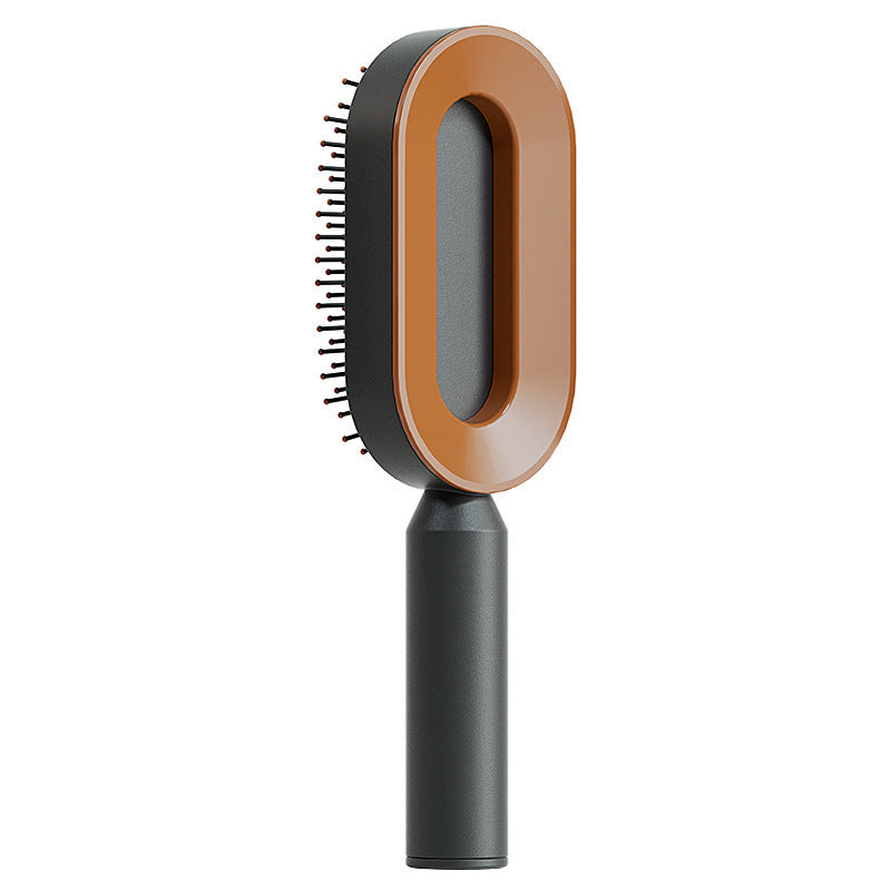 Self-Cleaning Hair Brush – Easy Cleaning & Scalp Massage