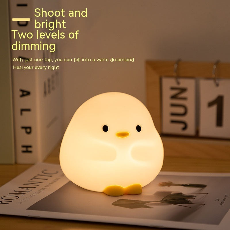 Cute Silicone Duck LED Night Light