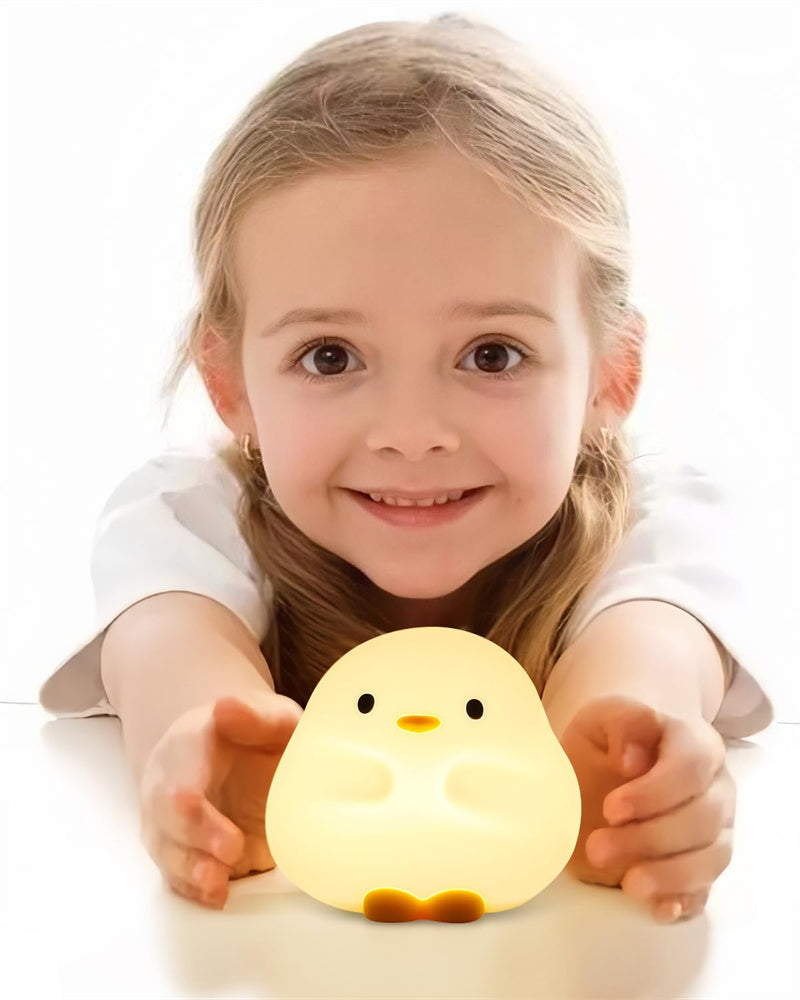 Cute Silicone Duck LED Night Light